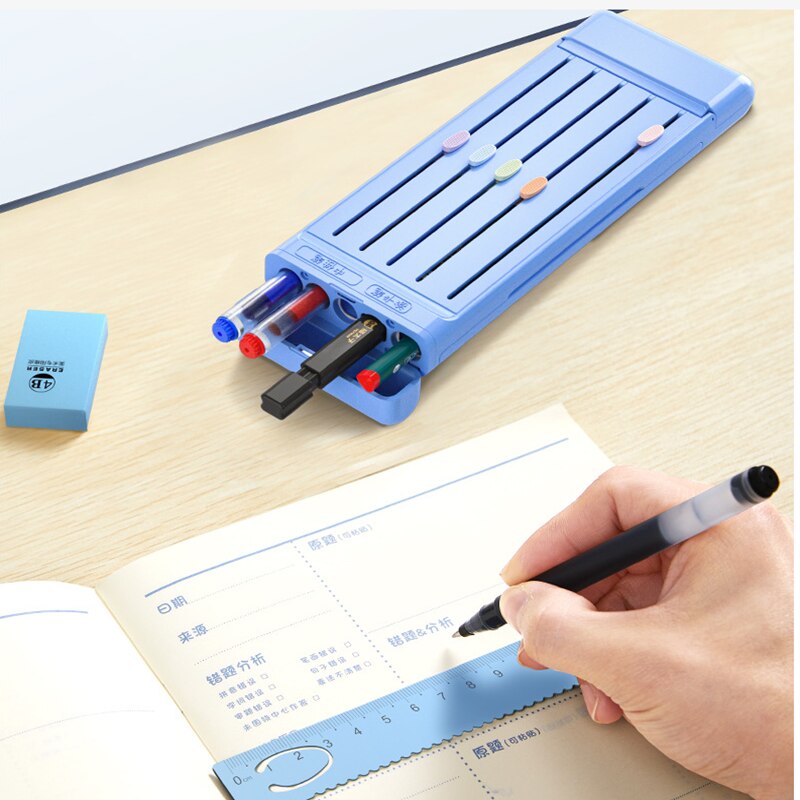 Large Multipurpose Pencil Case Organizer for School and Office