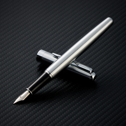 Aurora Steel Executive Fountain Pen