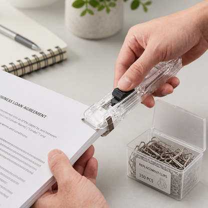 Metal Document Clips For Paper Organization