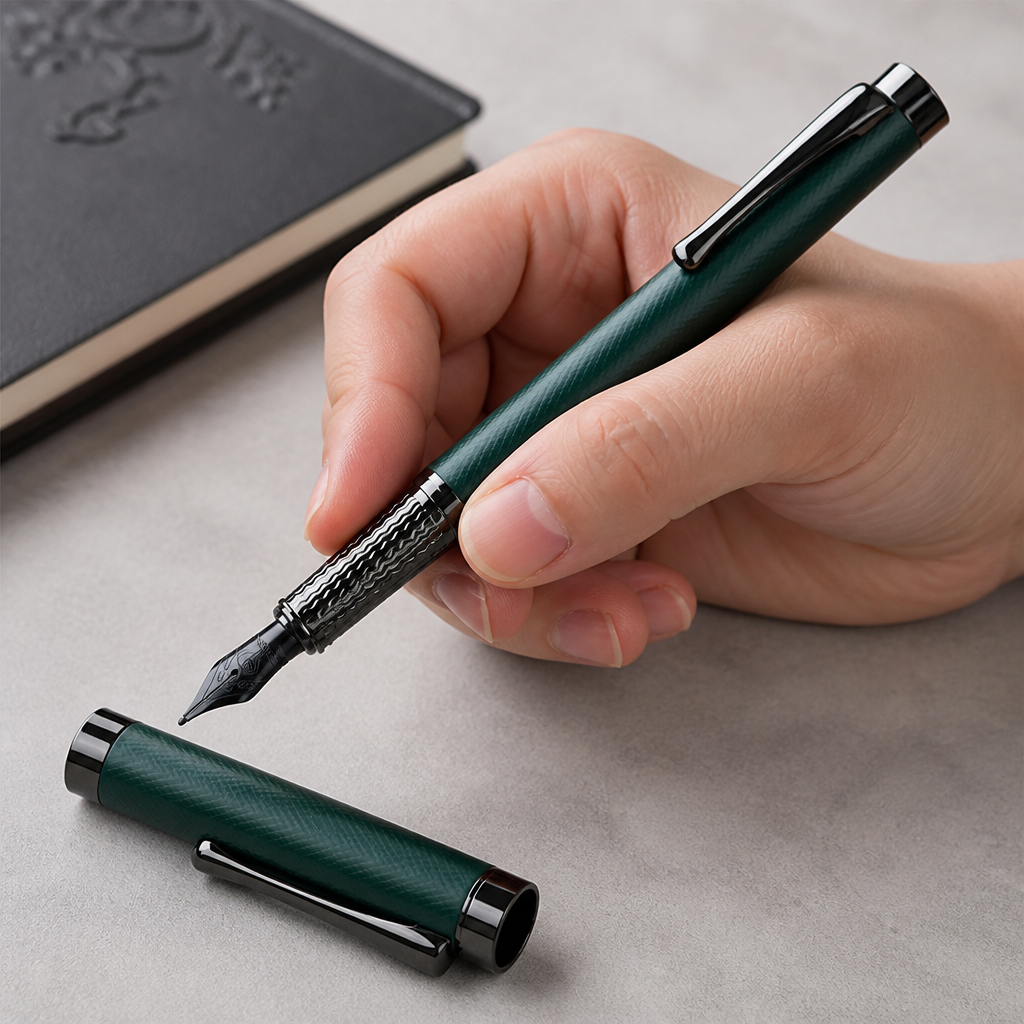 Retro Black Knight Fountain Pen