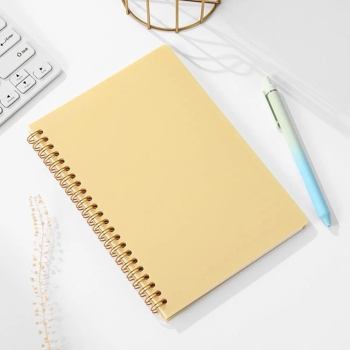 Thick Lined Spiral Notebook
