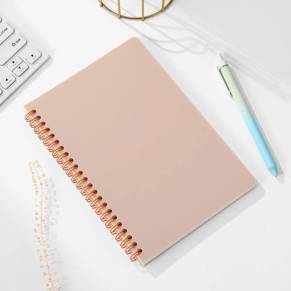 Thick Lined Spiral Notebook