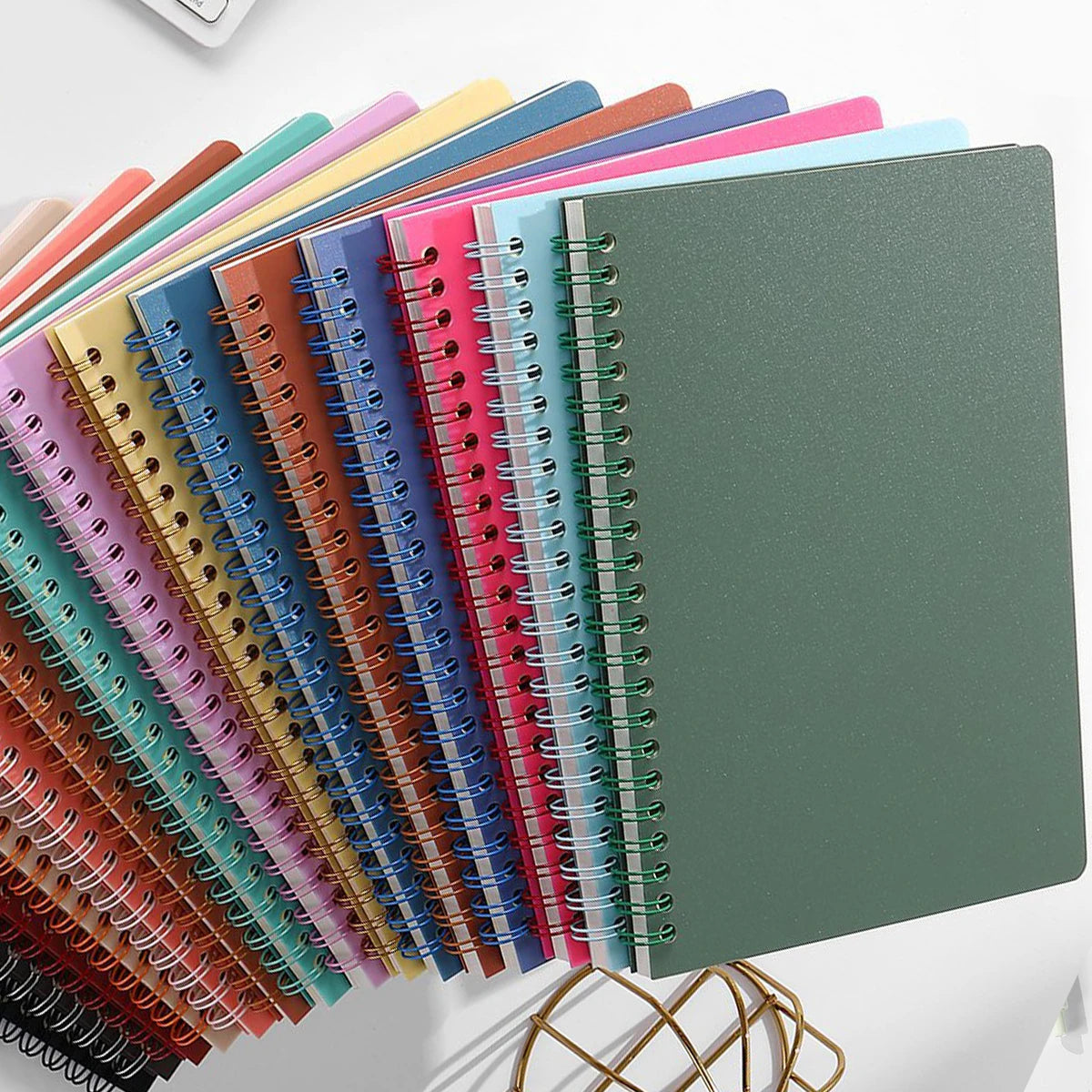 Thick Lined Spiral Notebook