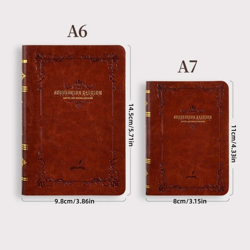 Vintage Gold Pocket Notebook