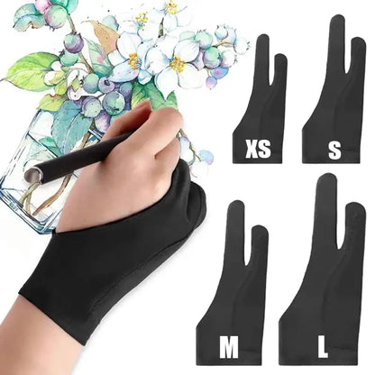 Two-Finger Artist Glove for Drawing