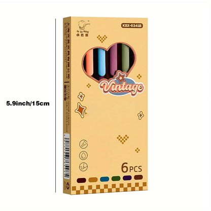 Fine Tip Gel Pen (Set of 6)