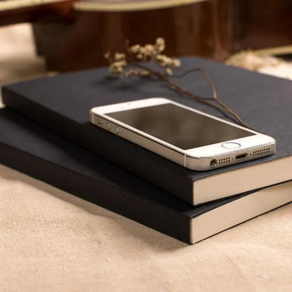 B5 Blank Sketchbook With Black Cover