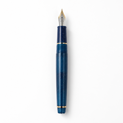 Luxury Fountain Pen with Gold Trim and Fine Nib