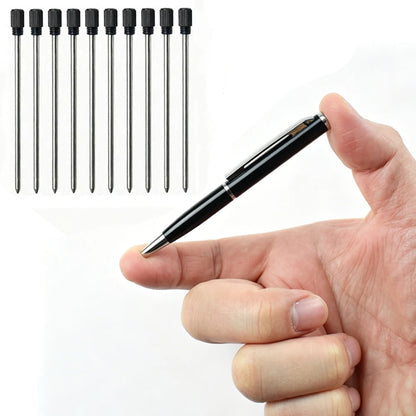 Compact Retractable Metal Ballpoint Pen