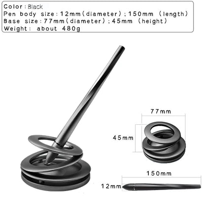 Magnetic Levitation Silver Gold Multi-Functional Office Signature Pen