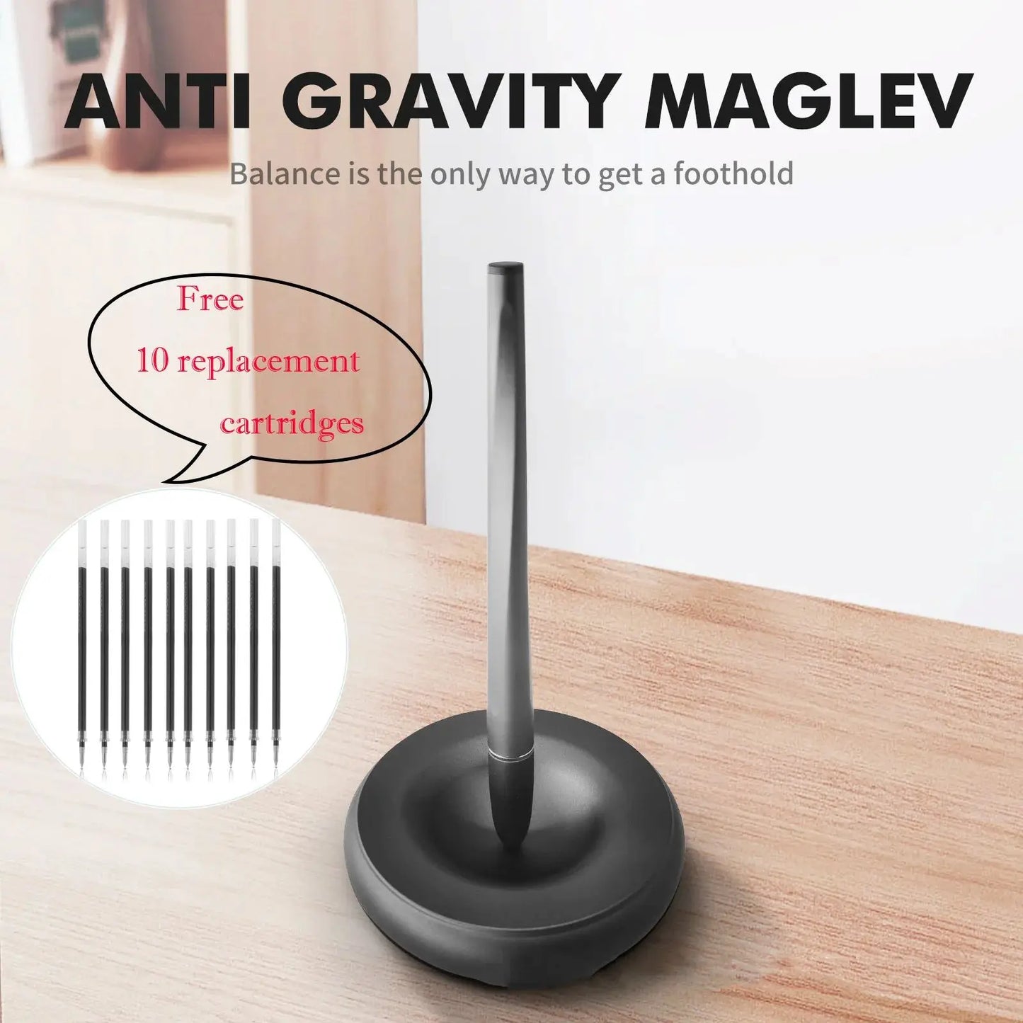 Magnetic Levitation Floating Pen Stylish Office Signature Stationery