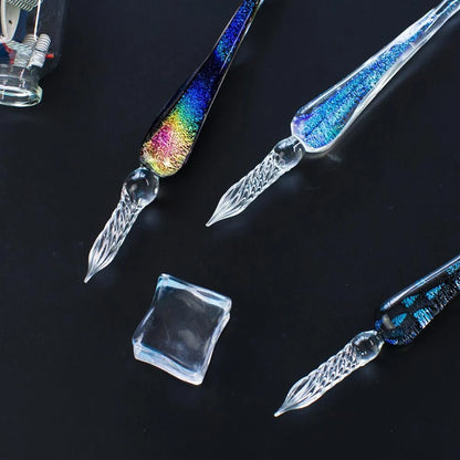 Crystal Glass Dip Pen For Calligraphy And Journaling
