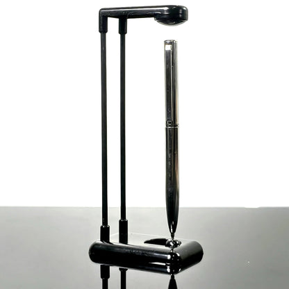 Stainless Steel Floating Ballpoint Pen for Creative Writing and Office Use