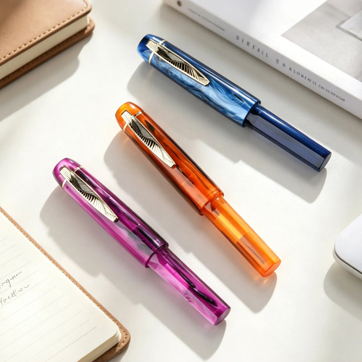 Fountain Pen Acrylic Barrel Mini Pocket