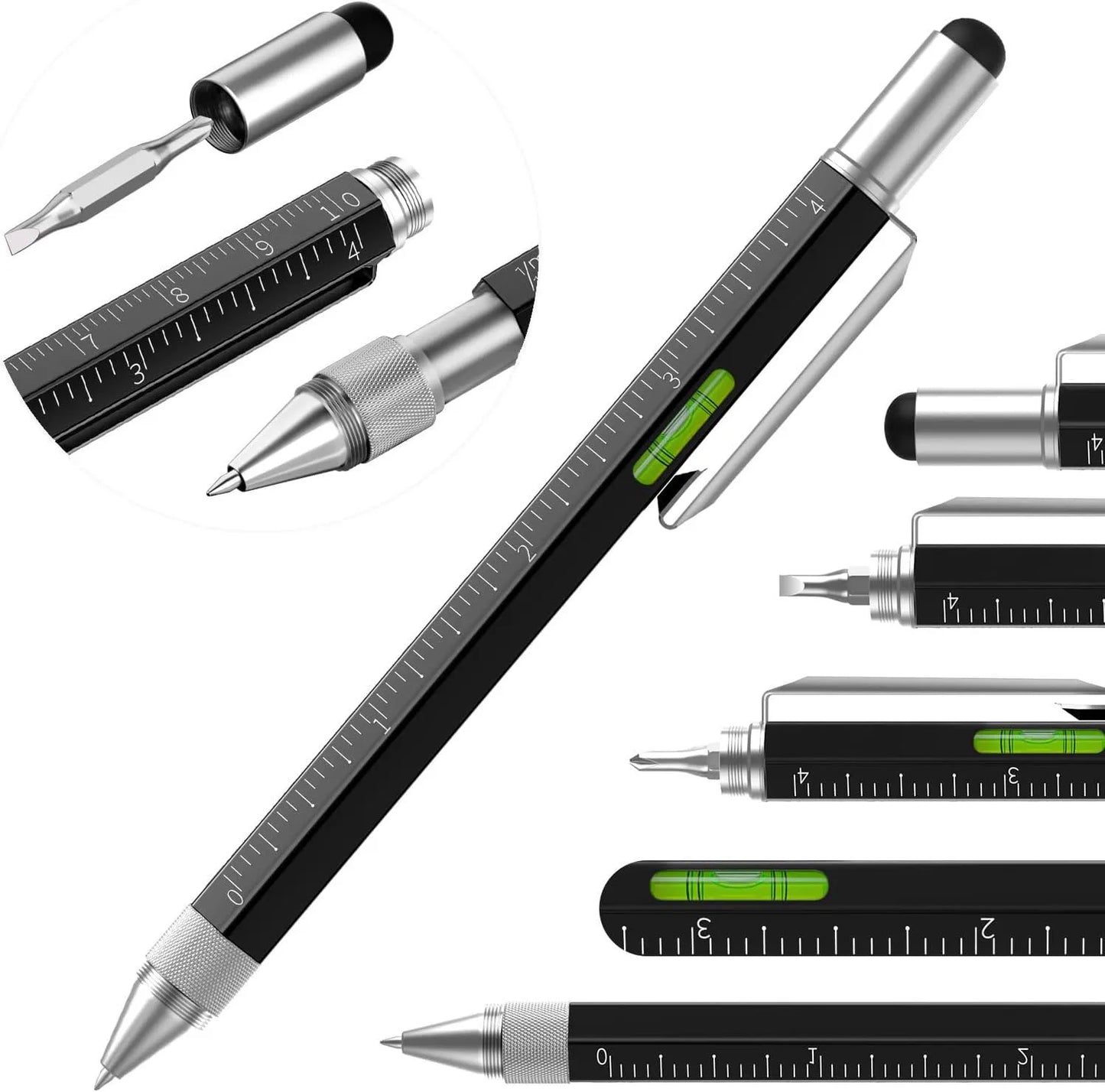 Multifunctional 7-in-1 Stylus Pen