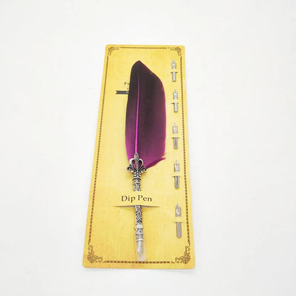 English Calligraphy Feather Dip Pen