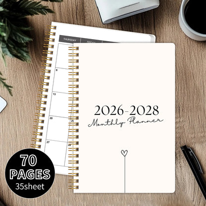 Weekly Planner Spiral A5 Two Year