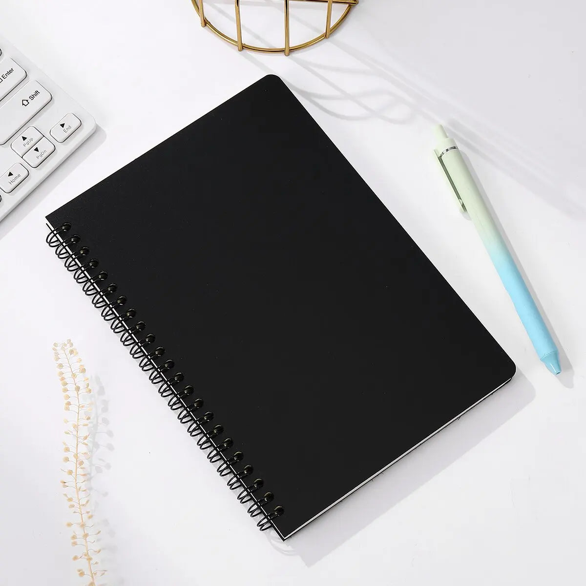 Thick Lined Spiral Notebook