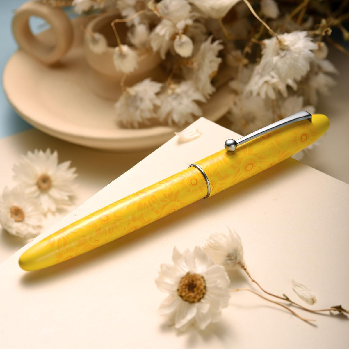 Fountain pen ready for journaling and handwritten notes