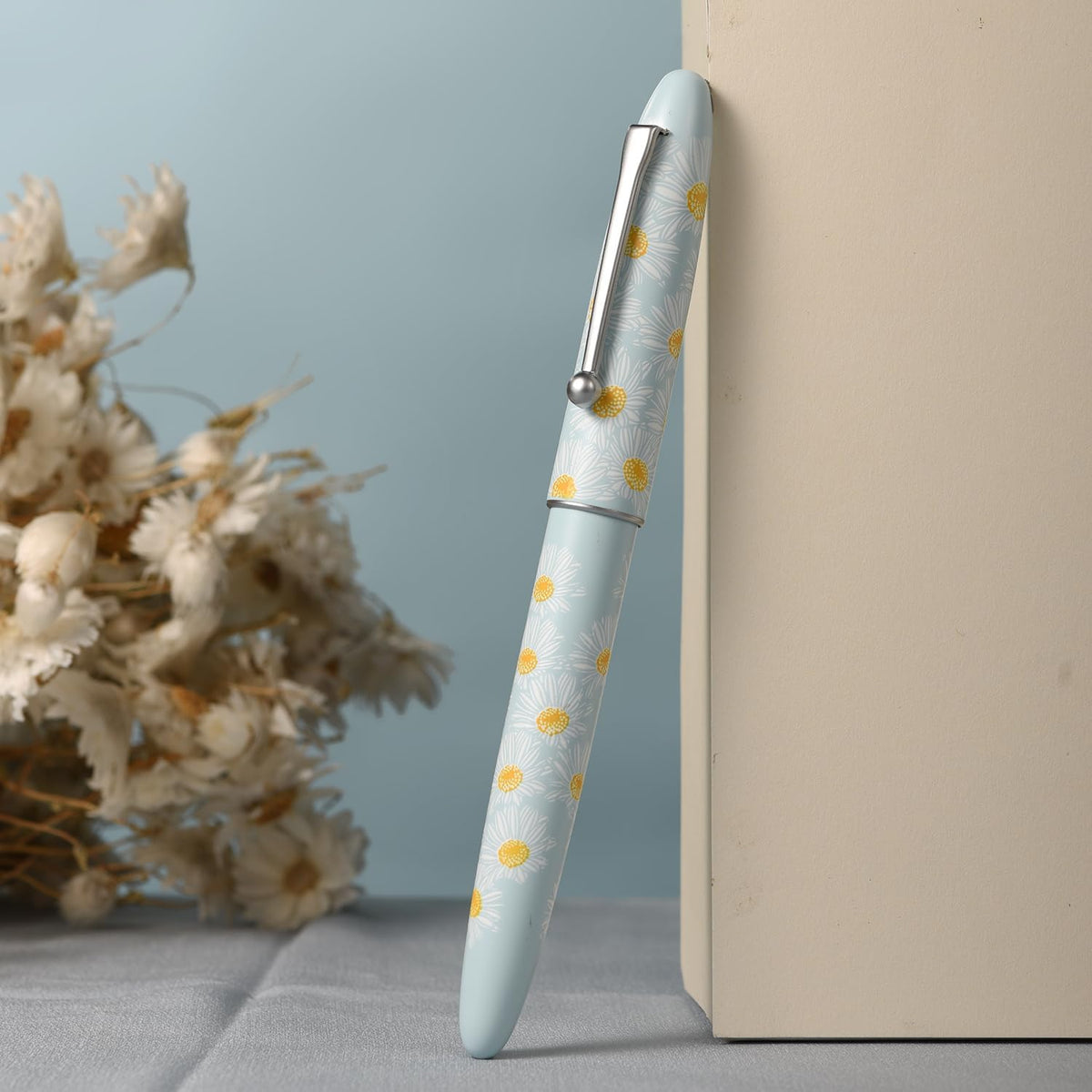 Elegant fountain pen presented as a thoughtful gift for women