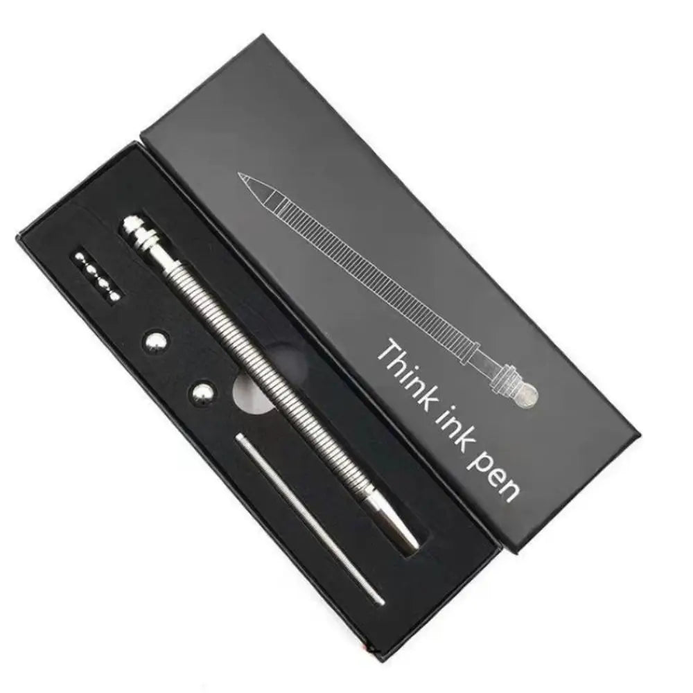 Magnetic Gel Ballpoint Pen with Decompression Fidget Spinner