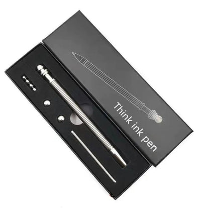 Magnetic Gel Ballpoint Pen with Decompression Fidget Spinner