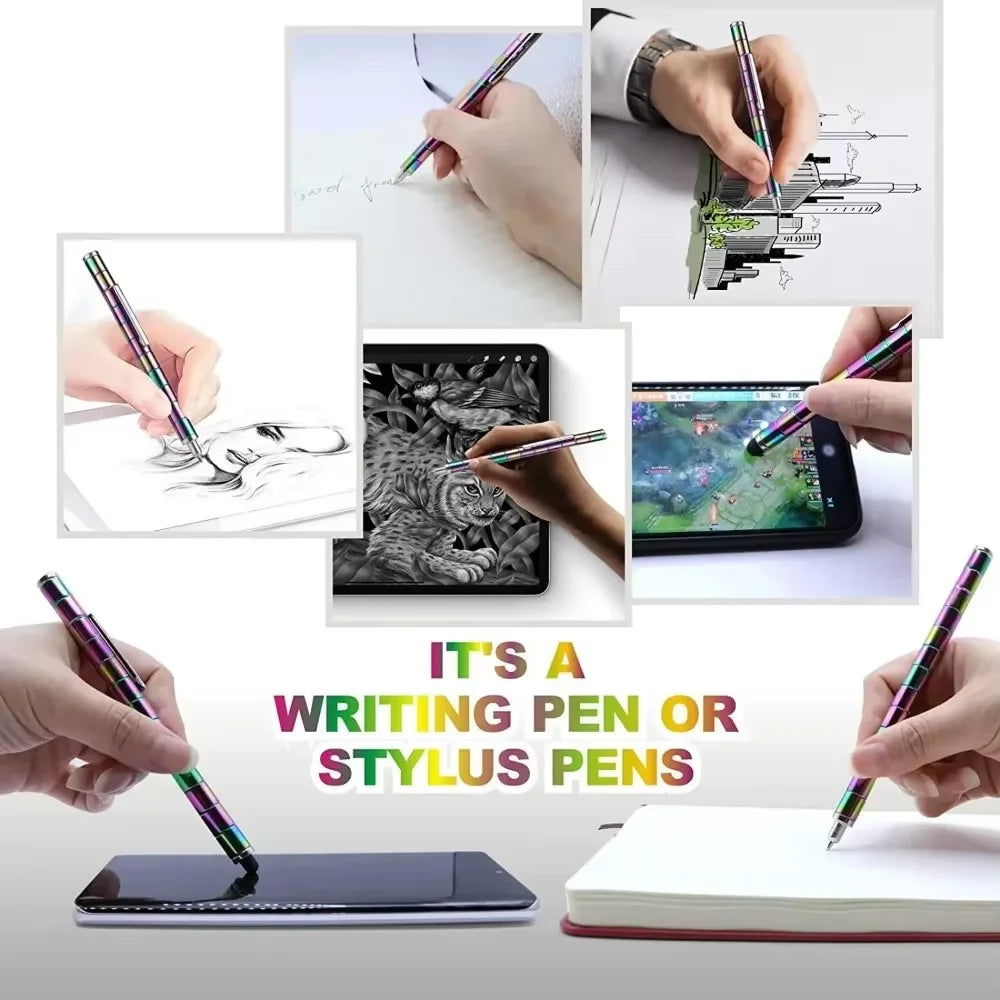 Magnetic Fidget Pen for Stress Relief and Multifunctional Writing