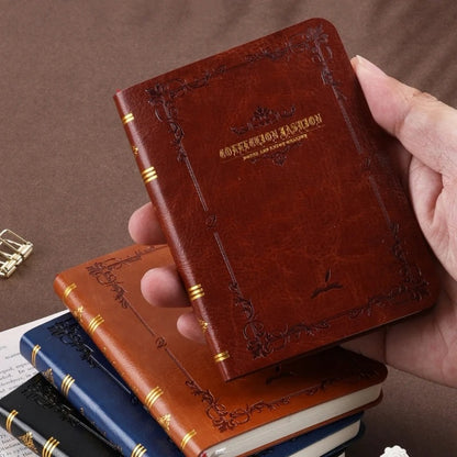 Vintage Gold Pocket Notebook
