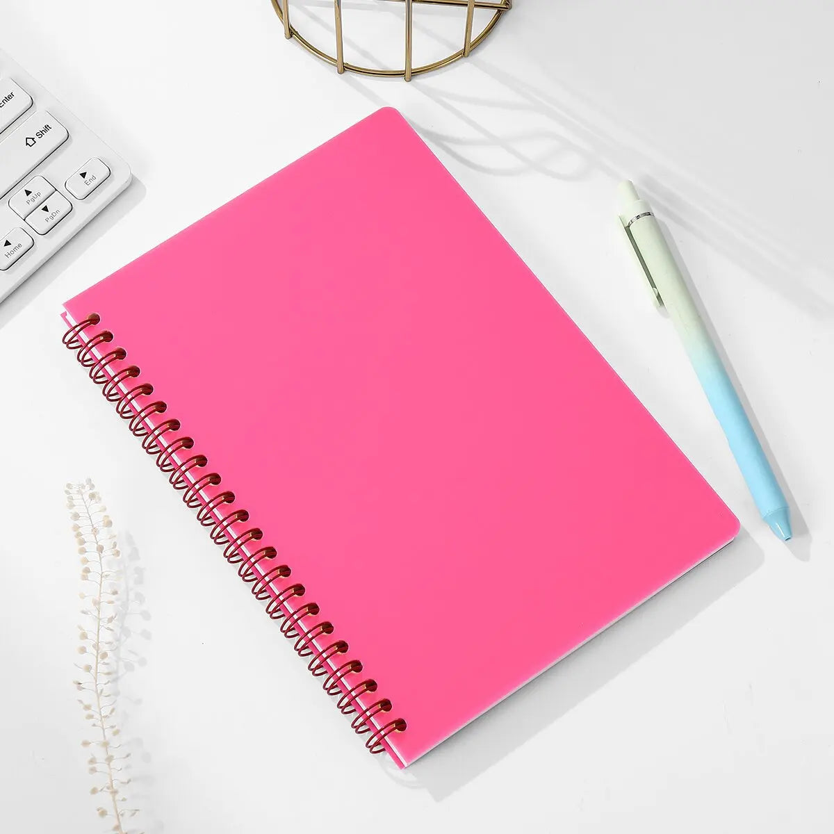 Thick Lined Spiral Notebook