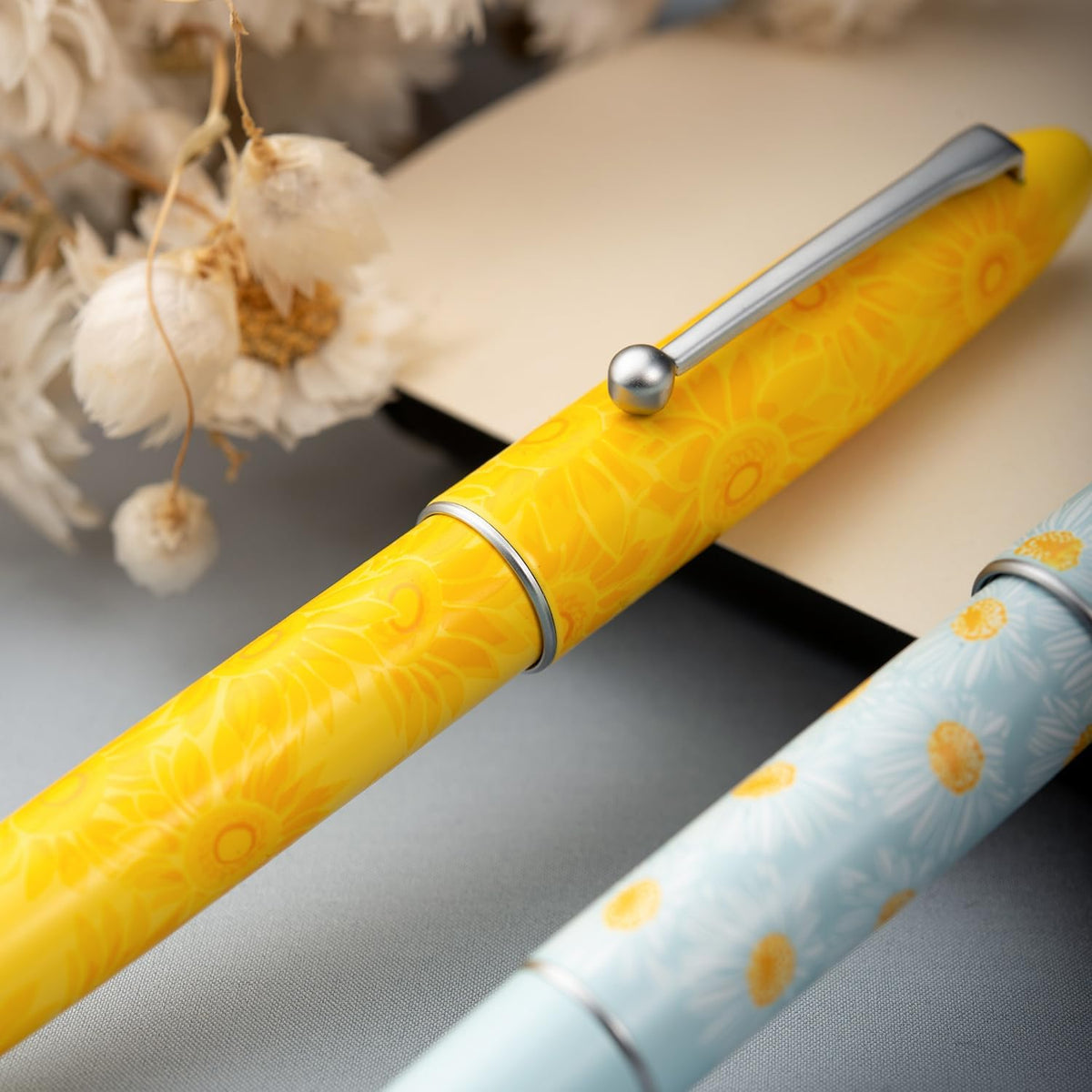 Fountain pen shown as an office and desk accessory