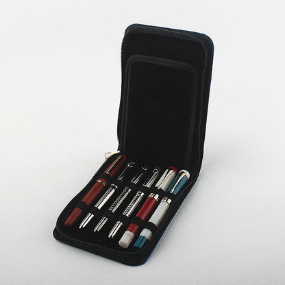 Fountain Pen Case PU Leather Holds 12 Pens