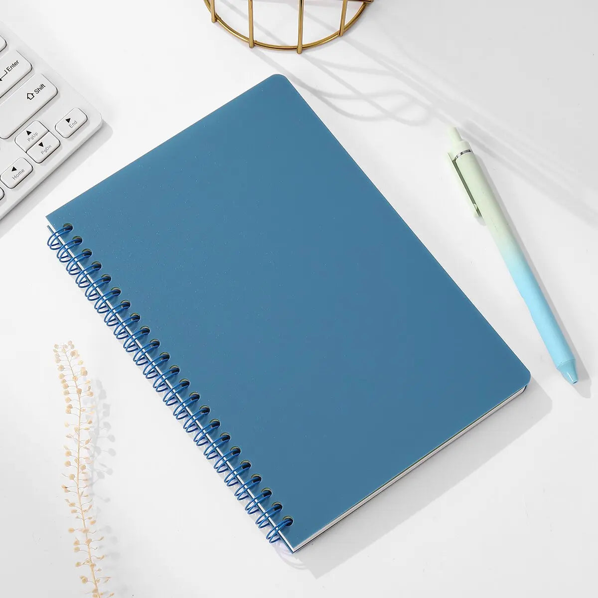 Thick Lined Spiral Notebook