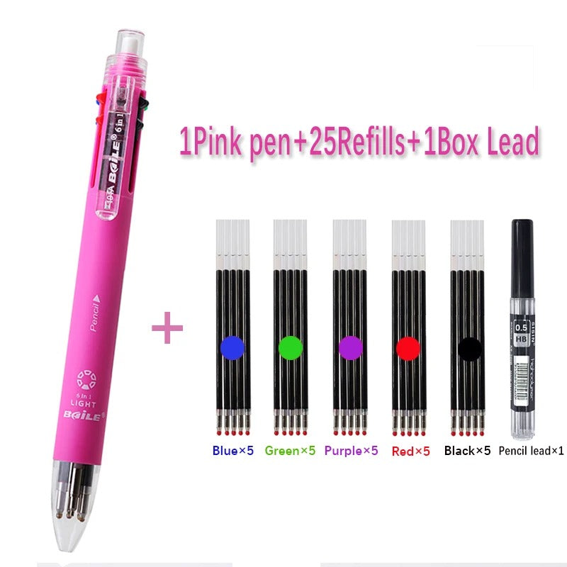 5-Color Ballpoint Pen