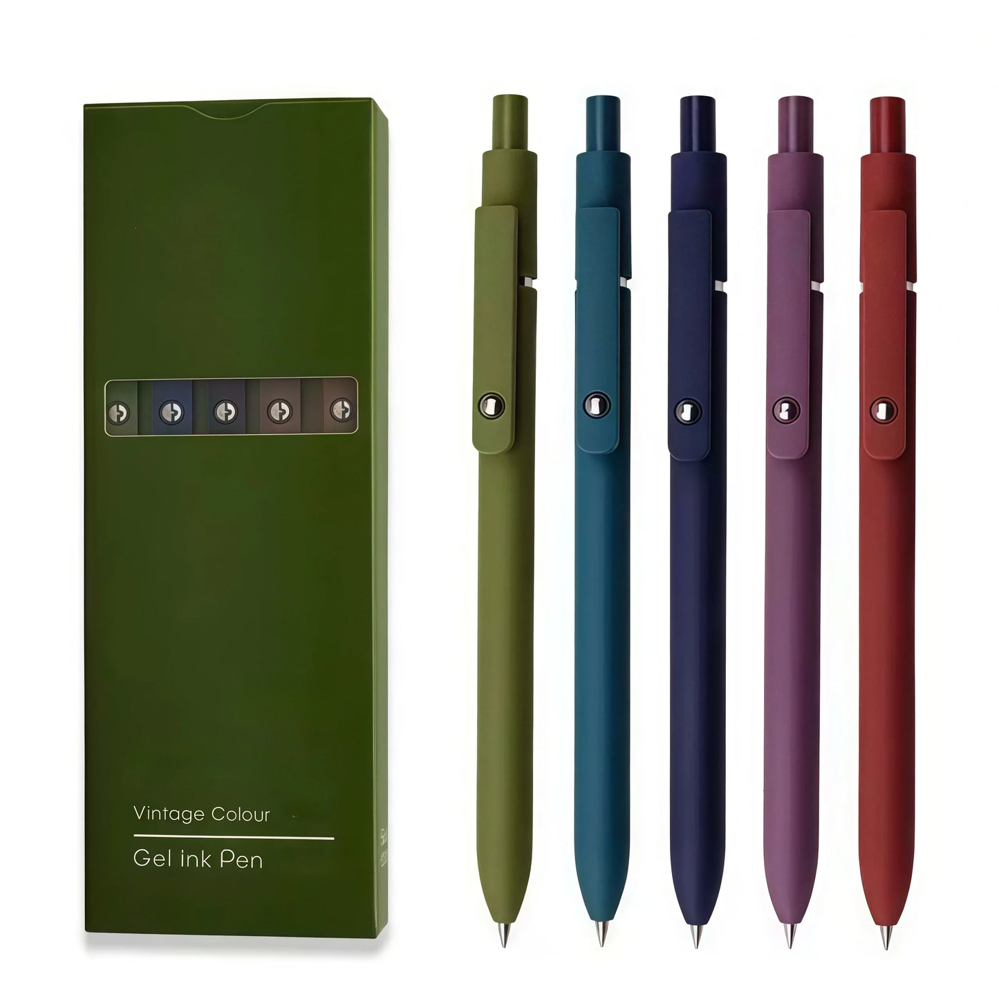 Smooth Gel Pen (Set of 5)
