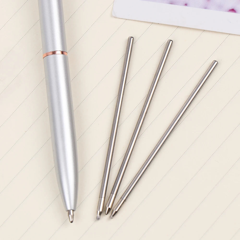 Crystal Diamond Head Ballpoint Pen Refills (Set of 5)