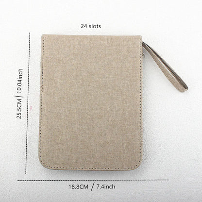 Fountain Pen Case Waterproof Canvas