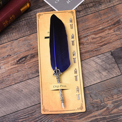 English Calligraphy Feather Dip Pen
