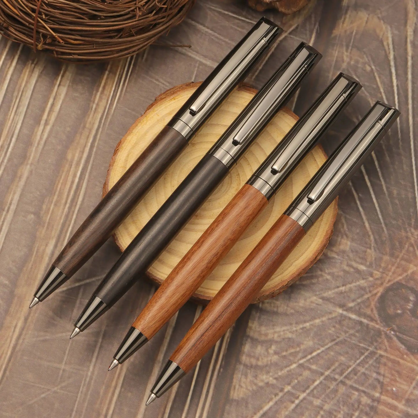 Elegant Wooden Ballpoint Pen