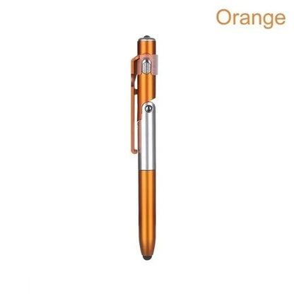 4-in-1 Multifunction Ballpoint Pen with LED Light and Phone Holder