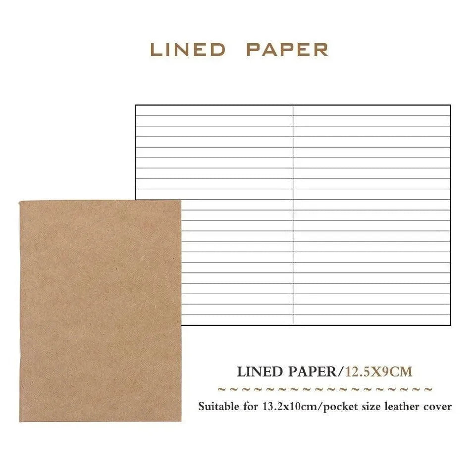 Kraft Weekly Planner Notebook Lined Journal