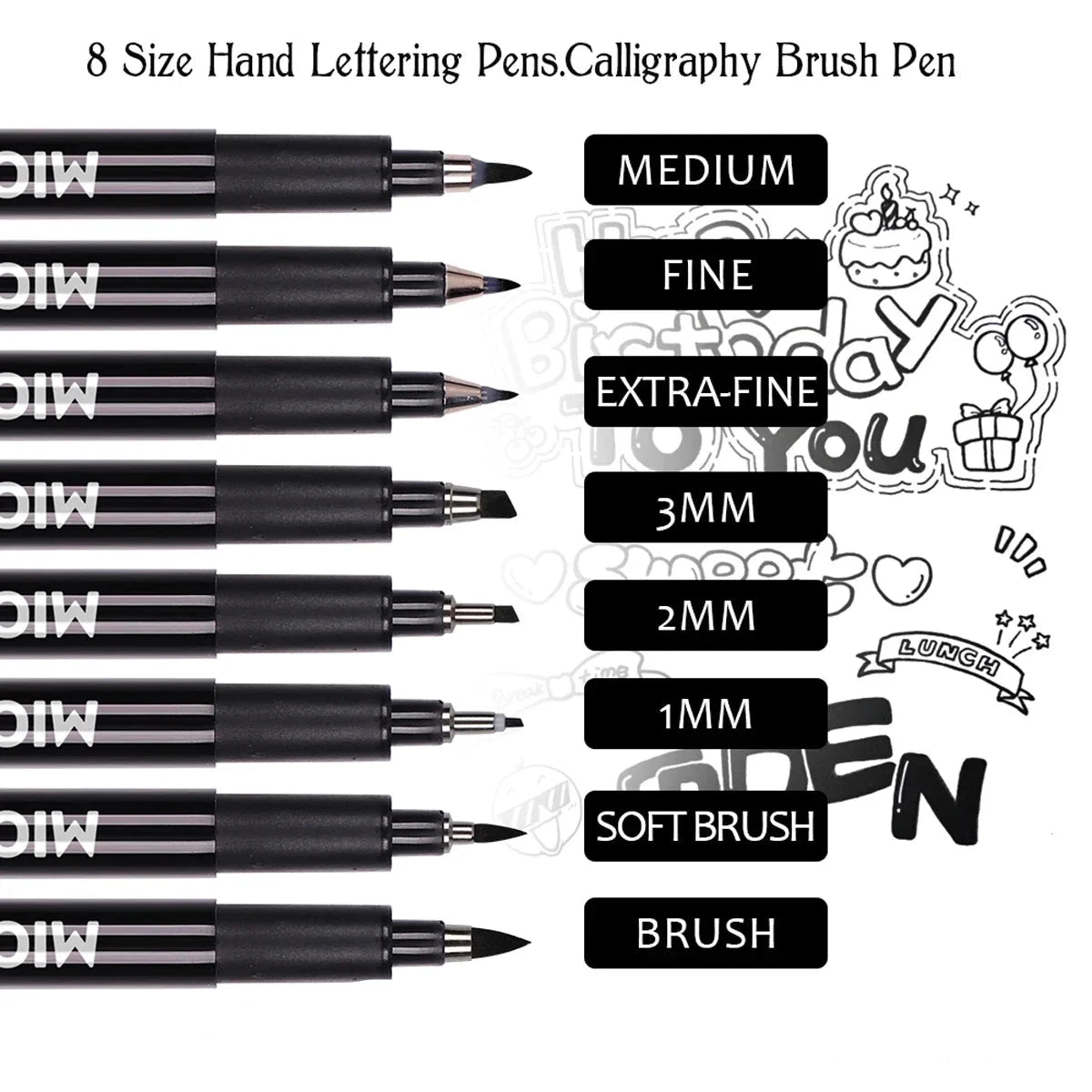 Hand Lettering Pen Set