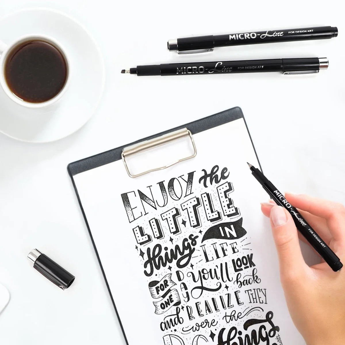 Hand Lettering Pen Set