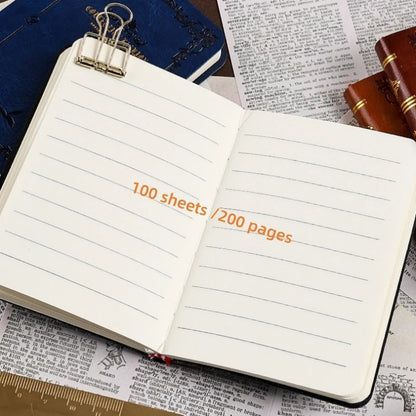 Vintage Gold Pocket Notebook