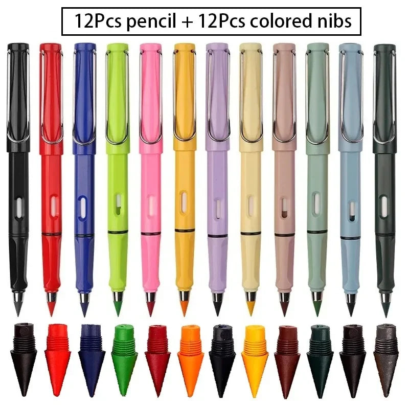 Sleek Minimalist Infinity Sketch Pencil Set