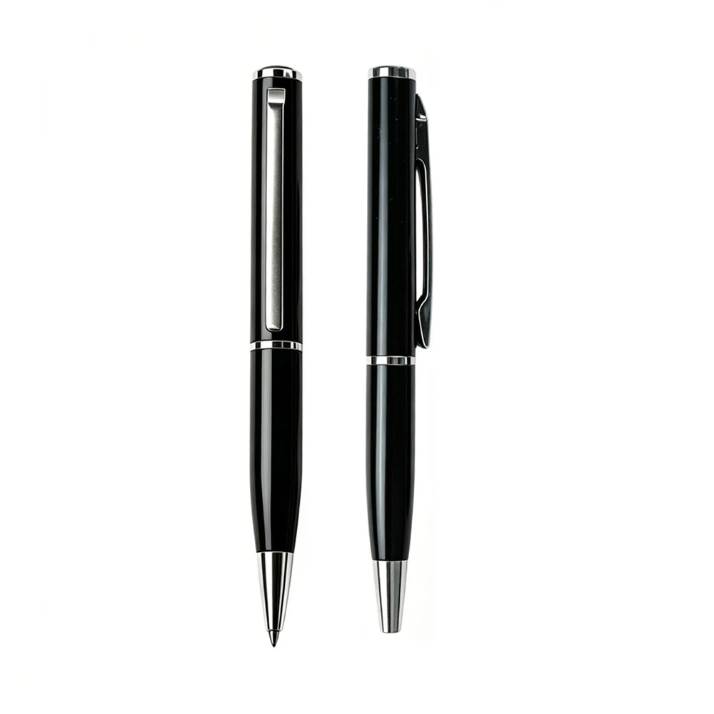 Compact Retractable Metal Ballpoint Pen