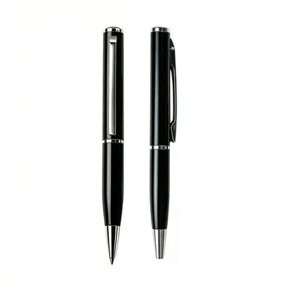 Compact Retractable Metal Ballpoint Pen
