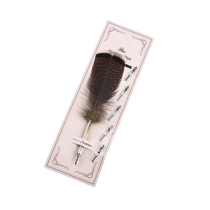 English Calligraphy Feather Dip Pen