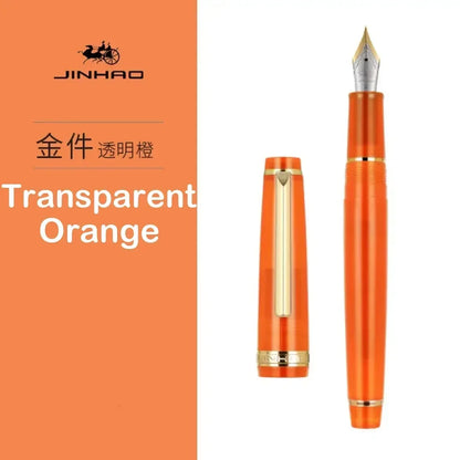 Luxury Fountain Pen with Gold Trim and Fine Nib