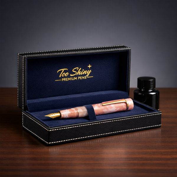 Rose Quartz Fountain Pen