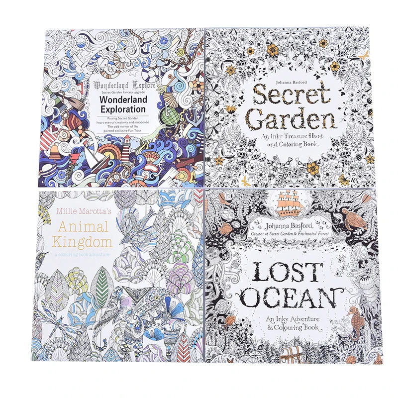 Calm & Color™ – Stress Relief Coloring Book for Kids & Adults